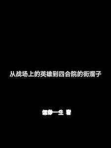 从战场上的英雄到四合院的街溜子作者缥缈一生